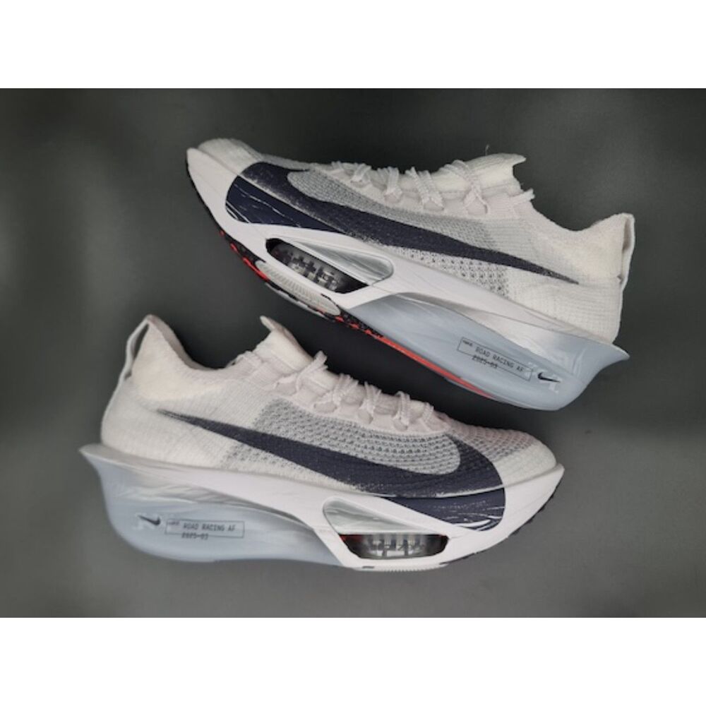 Nike Air Zoom Alphafly Next% 3 White Pure Platinum Obsidian SIZE 12 - FD8311-101